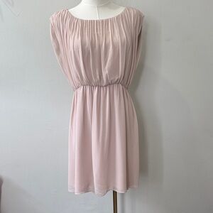 Alice + Olivia Blush Pink Chiffon Dress – Size Large